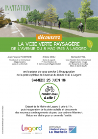 INAUGURATION PISTE CYCLABLE
