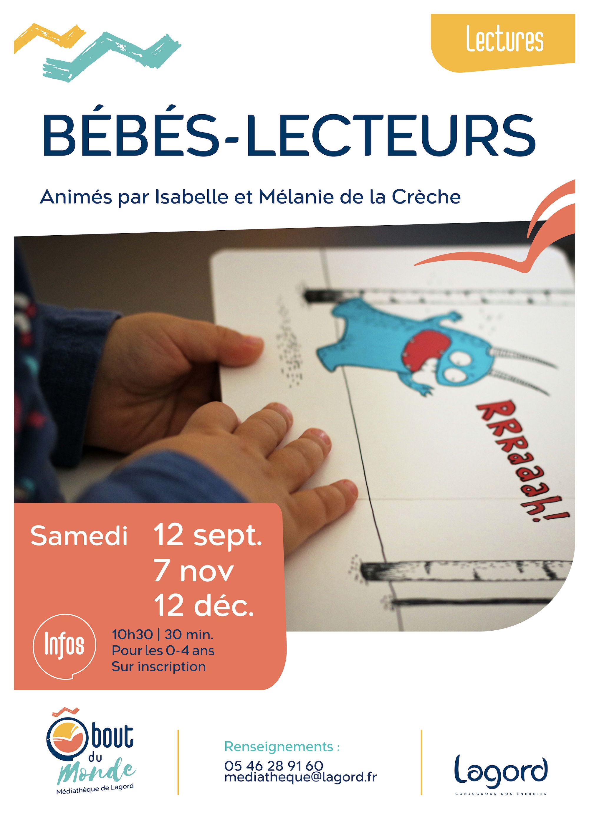 Affiche Bébés lecteurs générique