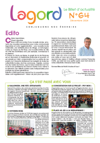 Billet d'actualité n°64 - Décembre 2024